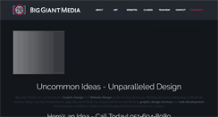Desktop Screenshot of biggiantmedia.com